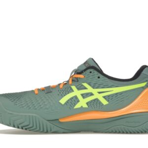 ASICS Gel-Resolution 9 Padel Celadon Safety Yellow - Image 19