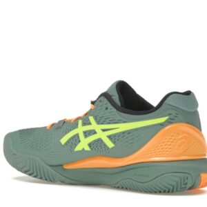 ASICS Gel-Resolution 9 Padel Celadon Safety Yellow - Image 23