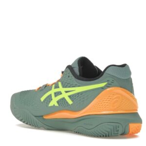 ASICS Gel-Resolution 9 Padel Celadon Safety Yellow - Image 24