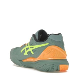 ASICS Gel-Resolution 9 Padel Celadon Safety Yellow - Image 25