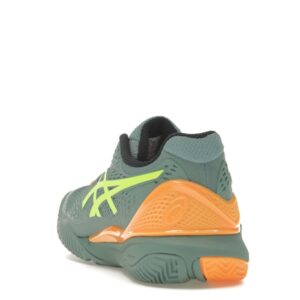 ASICS Gel-Resolution 9 Padel Celadon Safety Yellow - Image 26