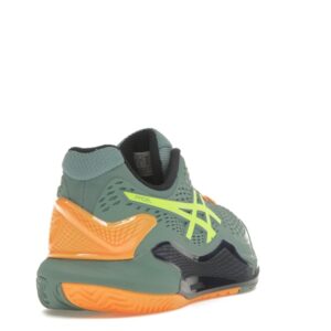 ASICS Gel-Resolution 9 Padel Celadon Safety Yellow - Image 30