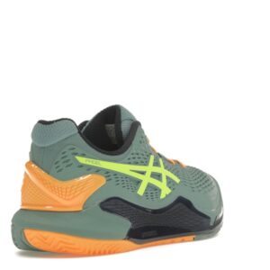 ASICS Gel-Resolution 9 Padel Celadon Safety Yellow - Image 31