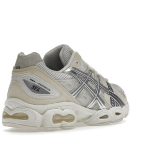 ASICS Gel-Nimbus 9 Wind And Sea White Silver - Image 33