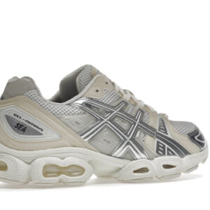 ASICS Gel-Nimbus 9 Wind And Sea White Silver - Image 35