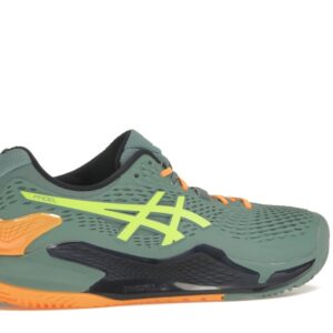 ASICS Gel-Resolution 9 Padel Celadon Safety Yellow - Image 34