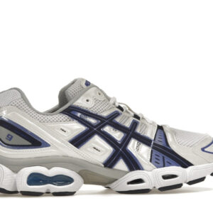 ASICS Gel-Nimbus 9 White Indigo Blue - 1201A424-103 - US - Image 36