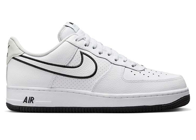 Nike Air Force 1 Low '07 Embroidered Swoosh White Black