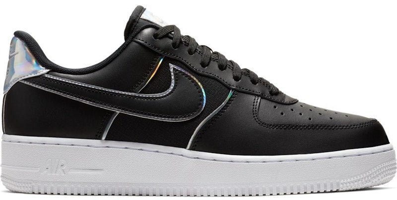 Nike Air Force 1 Low Black Iridescent Outline
