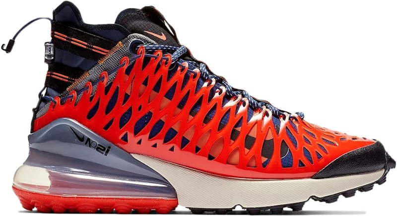 Nike Air Max 270 ISPA Blue Void Terra Orange