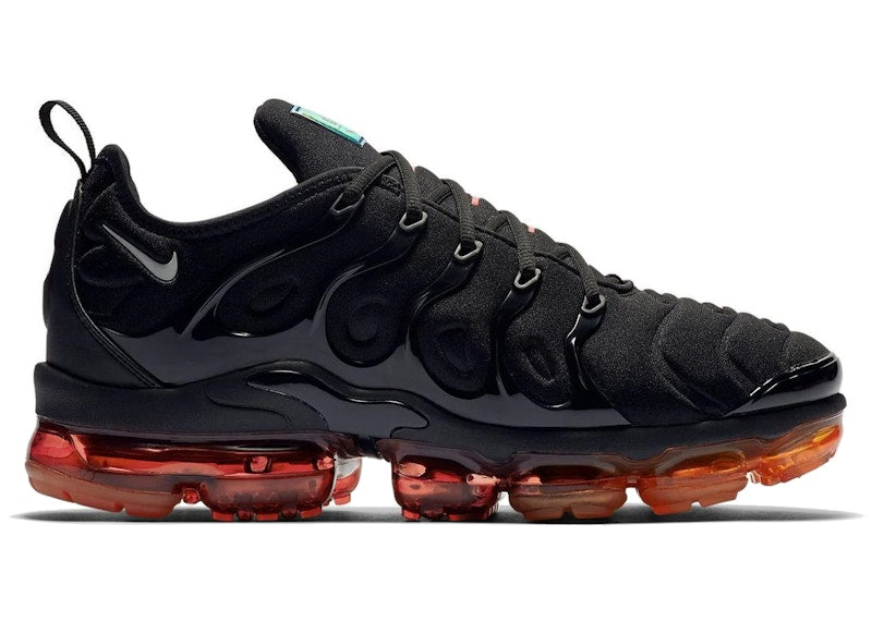 Nike Air VaporMax Plus Black Light Smoke Grey Magma Orange