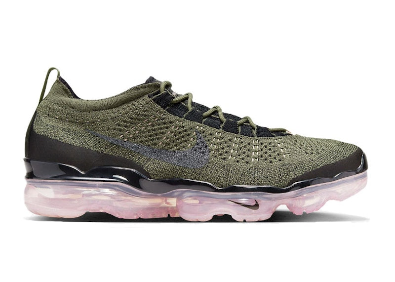 Nike Air Vapormax 2023 Flyknit Medium Olive Pink Oxford
