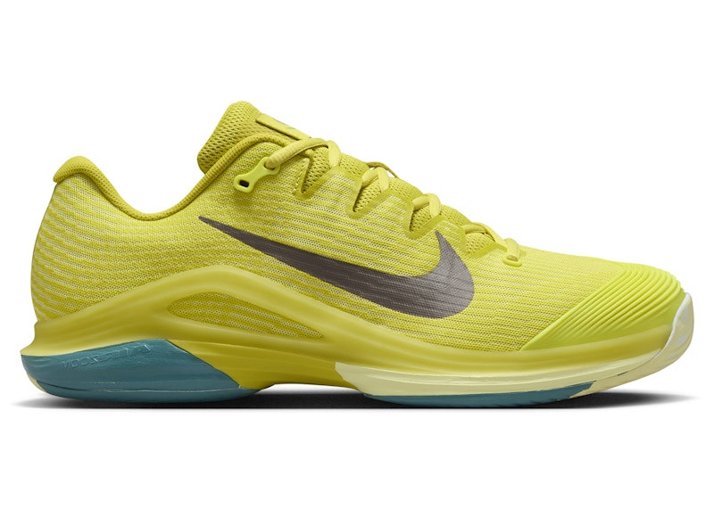 Nike Court Vapor 12 HC Premium High Voltage Luminous Green Mineral Teal Cave Stone