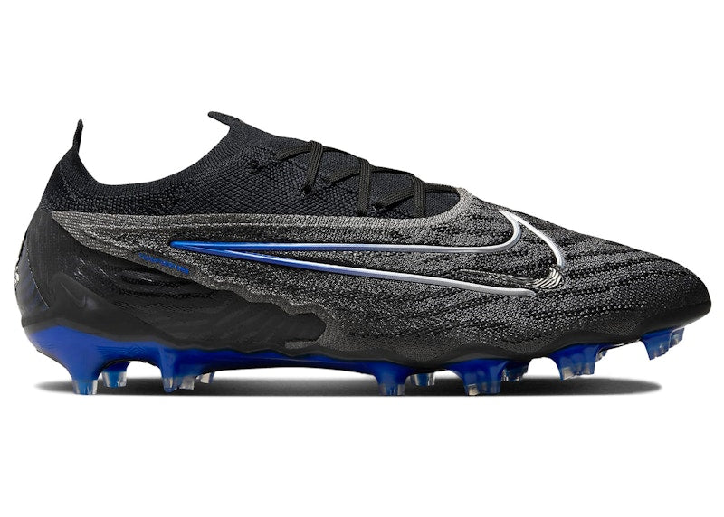 Nike Gripknit Phantom GX Elite FG Black Hyper Royal