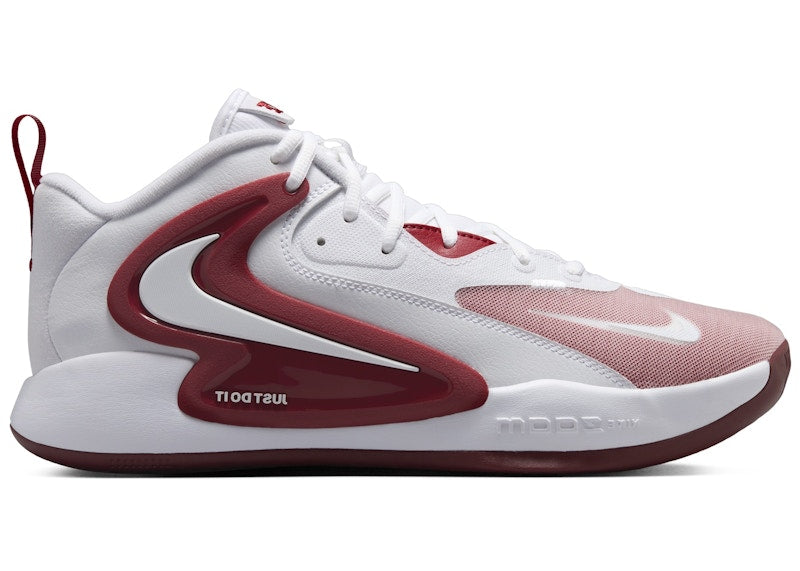 Nike HyperSet 2 White Team Crimson