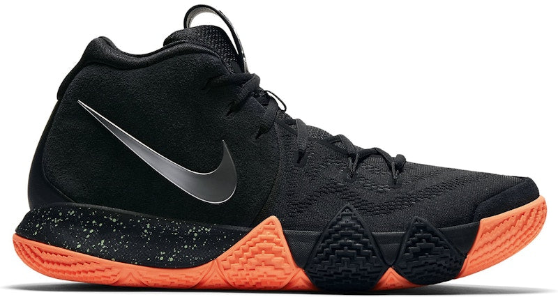 Nike Kyrie 4 Black Metallic Silver