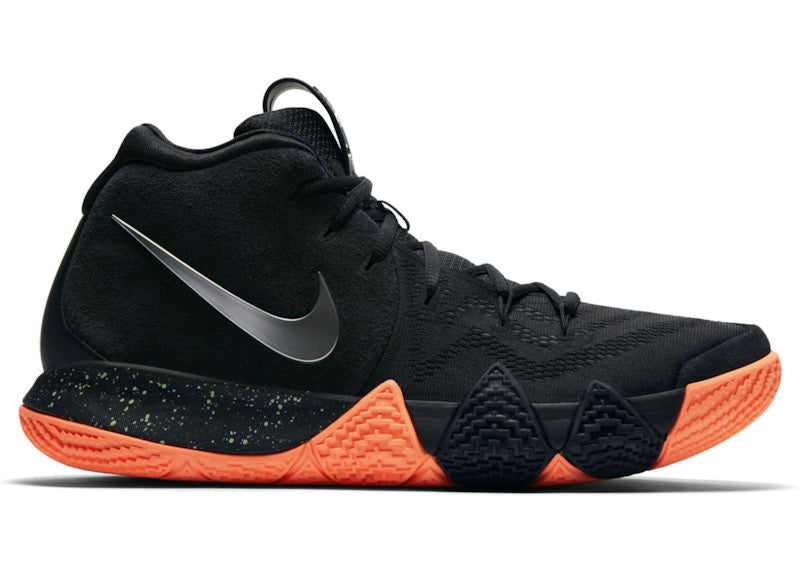 Nike Kyrie 4 Black Silver Orange