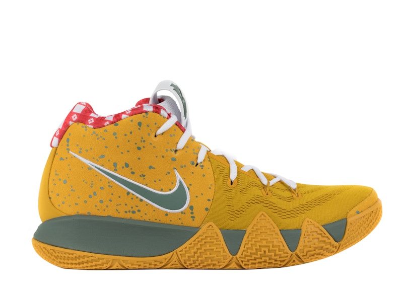 Nike Kyrie 4 Concepts Yellow Lobster