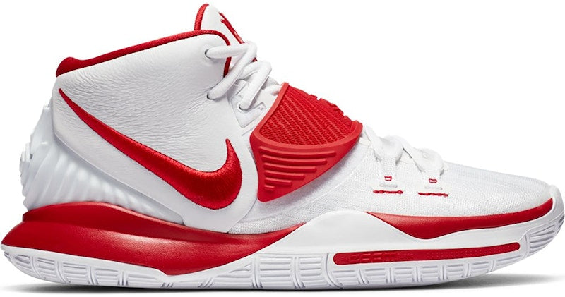 Nike Kyrie 6 White University Red