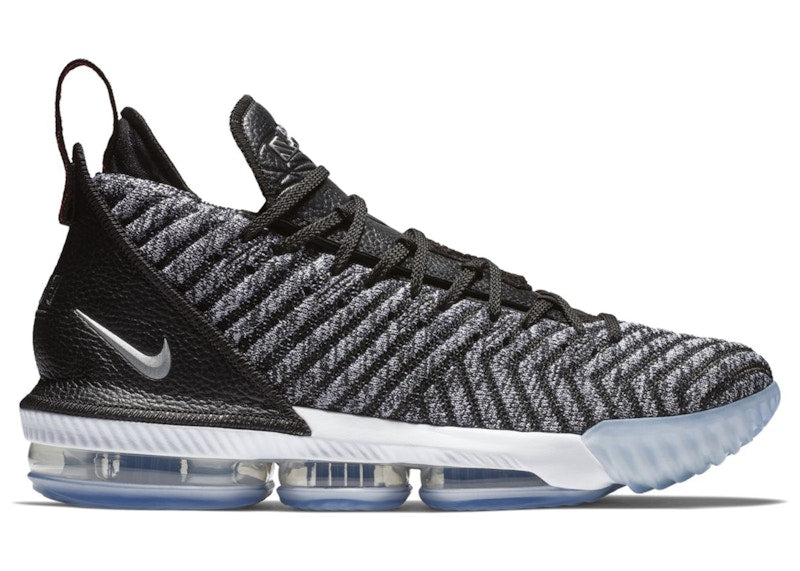 Nike LeBron 16 Black Metallic Silver