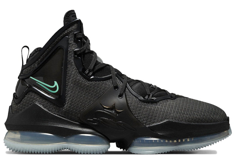 Nike LeBron 19 Black Aqua