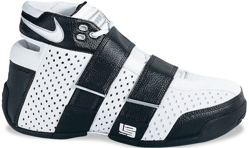 Nike LeBron 20-5-5 White Metallic Silver Black