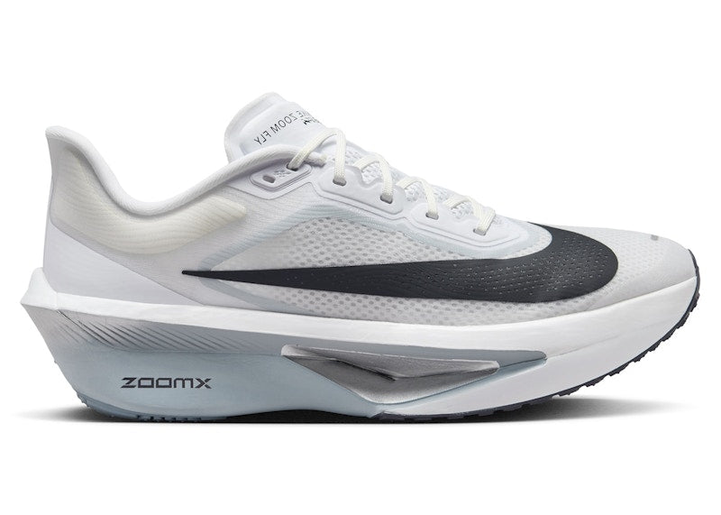 Nike Zoom Fly 6 White Pure Platinum Obsidian Mist Gridiron