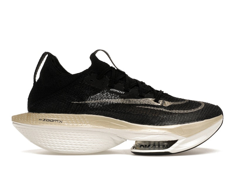 Nike Air Zoom Alphafly Next% 2 Black Metallic Gold Grain