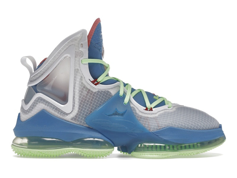 Nike LeBron 19 Dutch Blue Lime Glow
