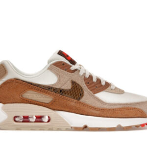 Nike Air Max 90 SE Pale Ivory Snakeskin Swoosh (Women's)