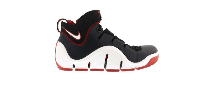 Nike LeBron 4 Black White Red