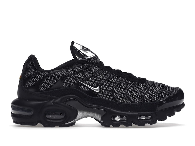 Nike Air Max Plus Black Suede Silver (Women's)