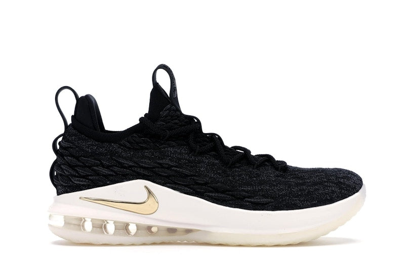 Nike LeBron 15 Low Black Gold