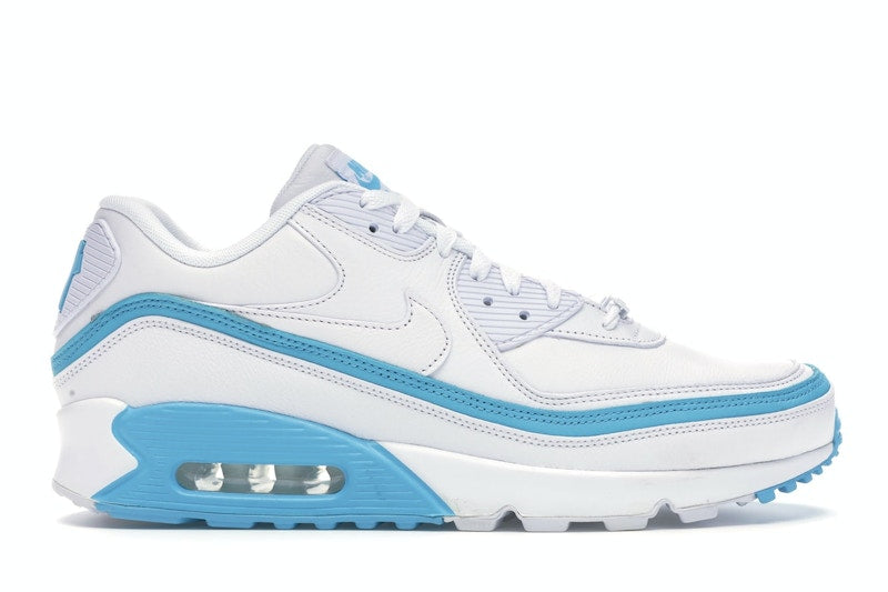 Nike Air Max 90 Undefeated White Blue Fury