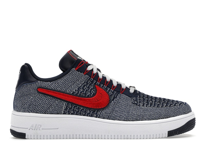 Nike Air Force 1 Ultra Flyknit Low Patriots Robert Kraft Wolf Grey