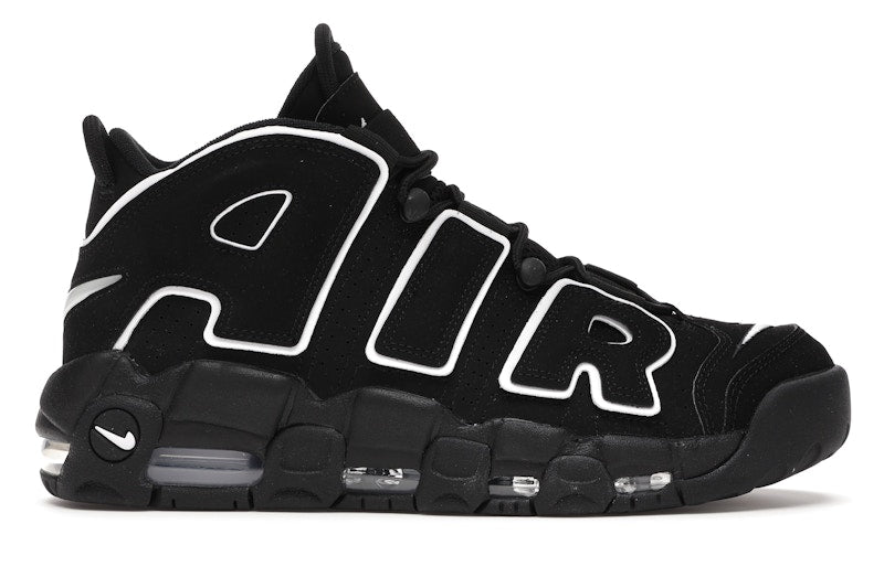Nike Air More Uptempo Black White