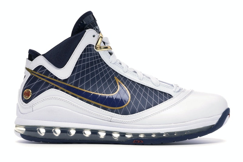 Nike LeBron 7 White/Midnight Navy