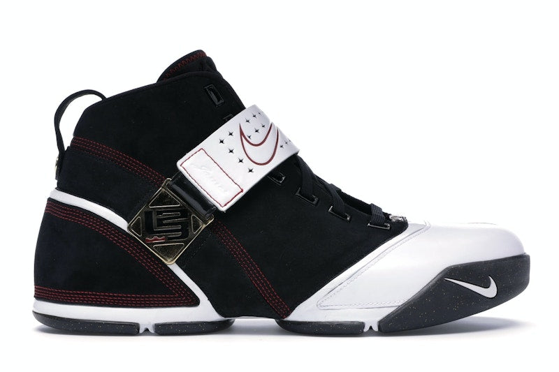 Nike LeBron 5 Black Crimson Black