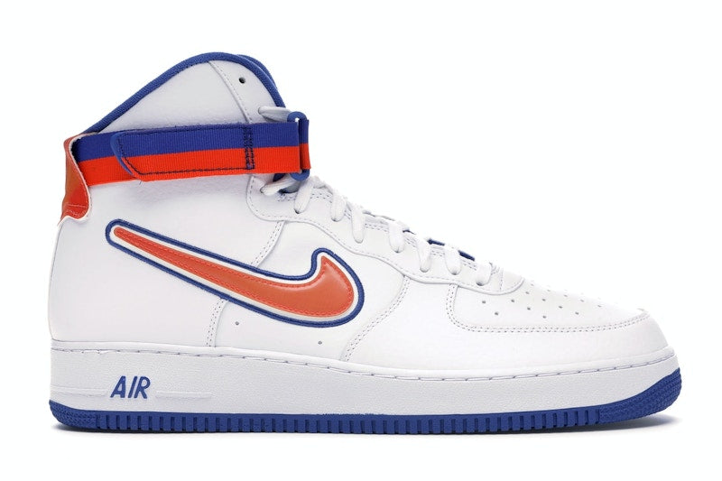 Nike Air Force 1 High Sport NBA White Team Orange Game Royal