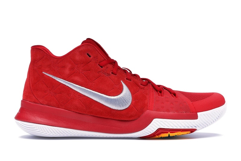 Nike Kyrie 3 Red Suede