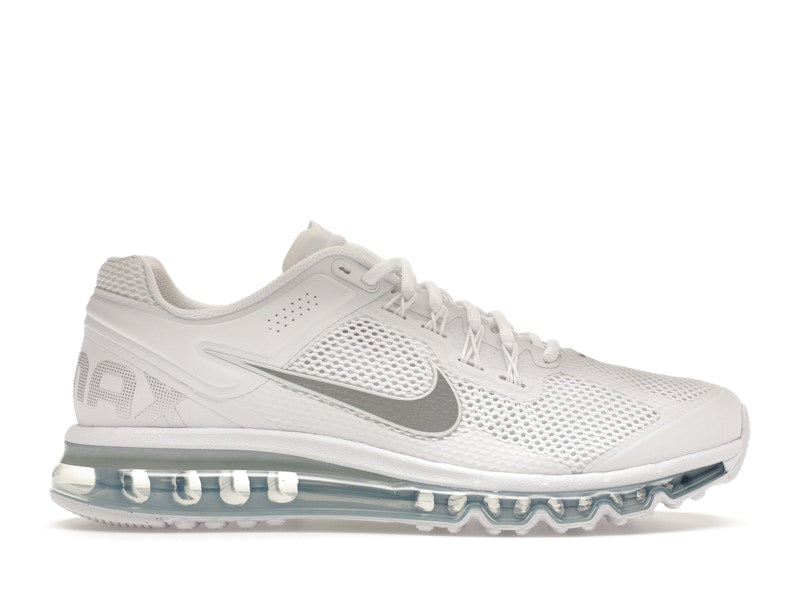 Nike Air Max 2013 White Metallic Slver