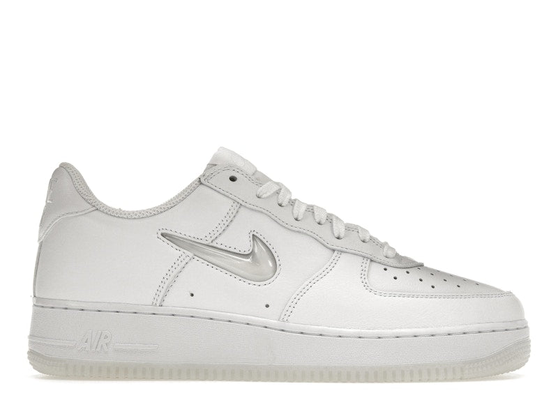 Nike Air Force 1 Low '07 Retro Color of the Month Jewel Swoosh Triple White