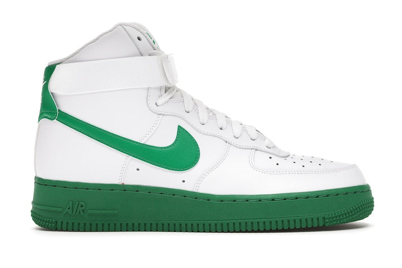 Nike Air Force 1 High White Green Midsole