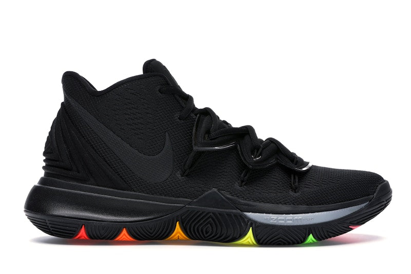 Nike Kyrie 5 Black Rainbow Soles