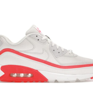Nike Air Max 90 Undefeated White Solar Red