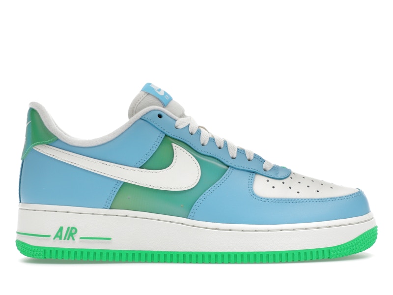 Nike Air Force 1 Low '07 Aquarius Blue Vapor Green