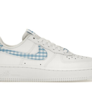 Nike Air Force 1 Low '07 Essential White University Blue Gingham