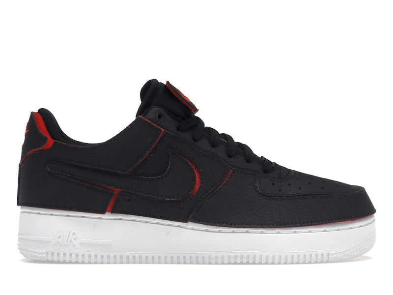 Nike Air Force 1 Low 1/1 Black Chile Red