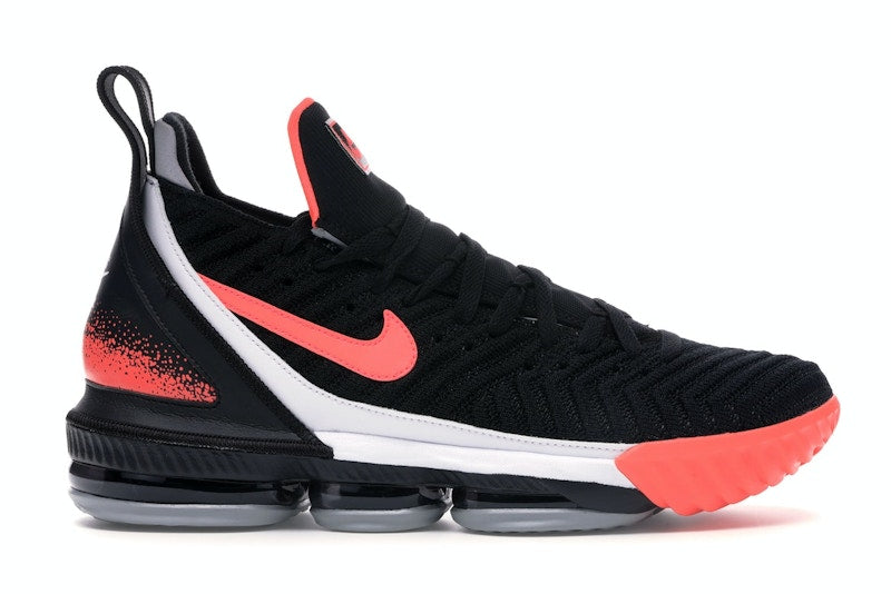 Nike LeBron 16 Black Hot Lava