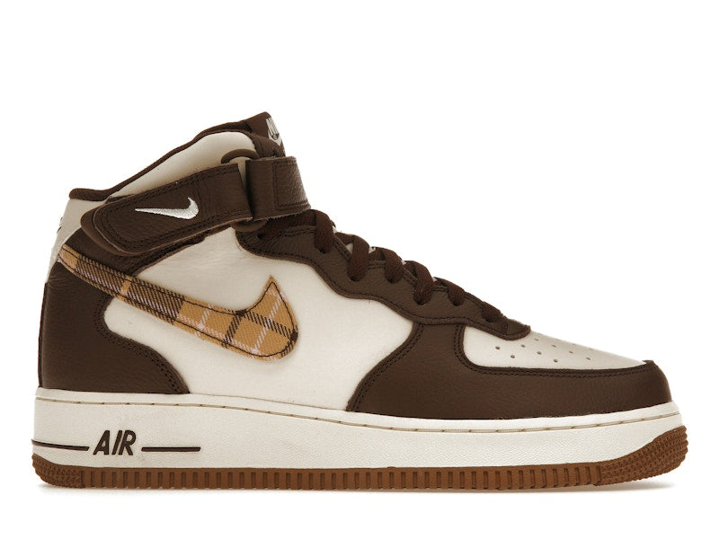 Nike Air Force 1 Mid '07 Brown Plaid